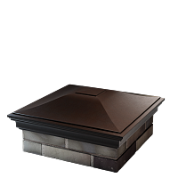 Колпак MONBLAN 520 х 520 с посадкой на 2 кирпича