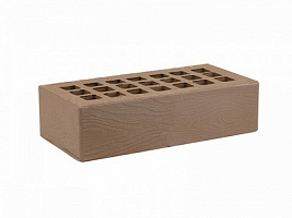 КИРПИЧ ТЕМНО-КОРИЧНЕВЫЙ 1NF «ДЕРЕВО»