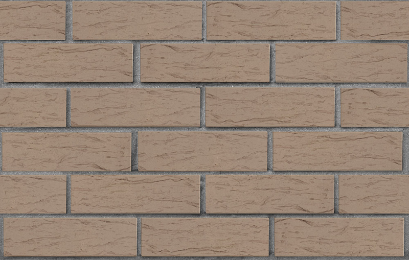 Кирпич лицевой пустотелый серый рустик