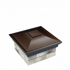  Колпак Monblan 355x355 с посадкой на 1,5 кирпича (0,7нф)